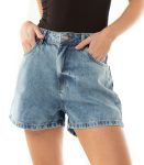Shorts Jeans Feminino Azul