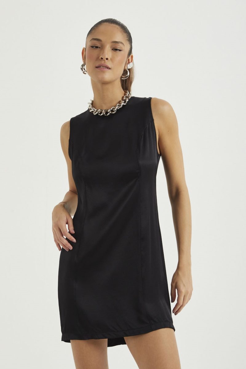 Vestido Curto Loose Regata Sport