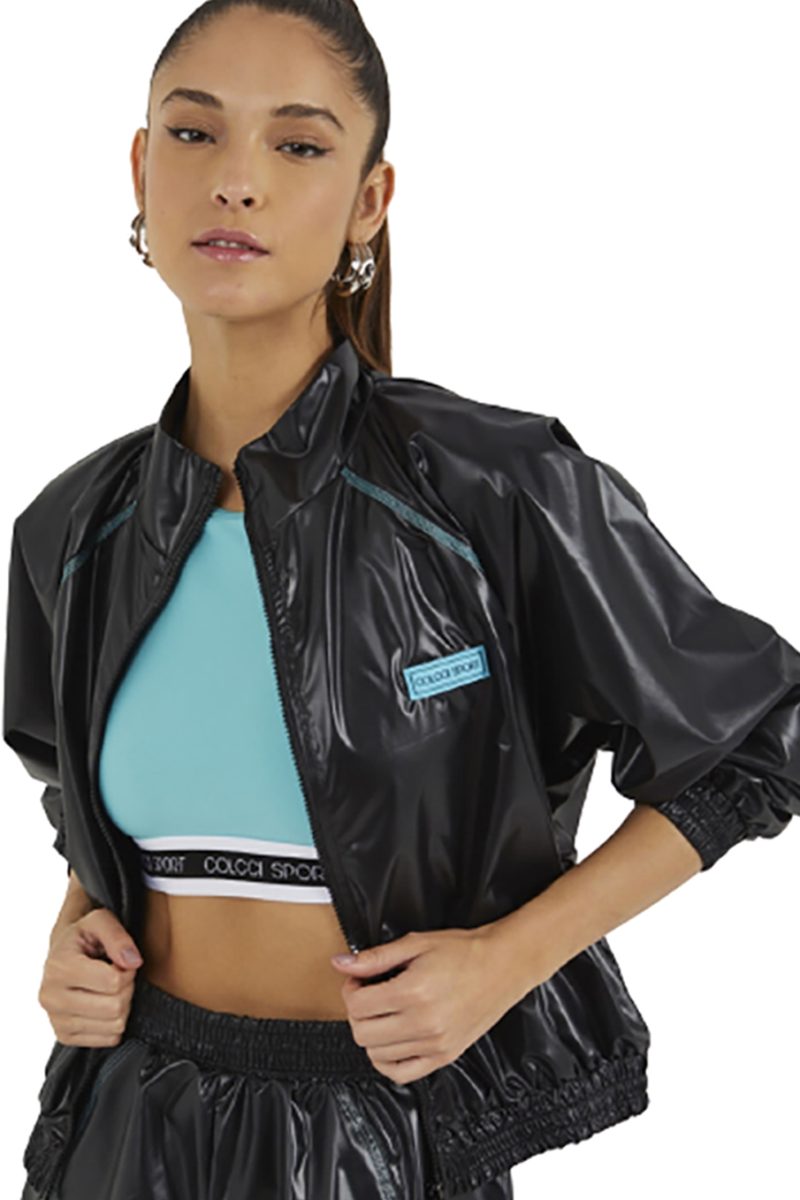 Jaqueta Nylon Bomber Cropped Sport Training